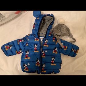 Baby boy Gap jacket and hat.